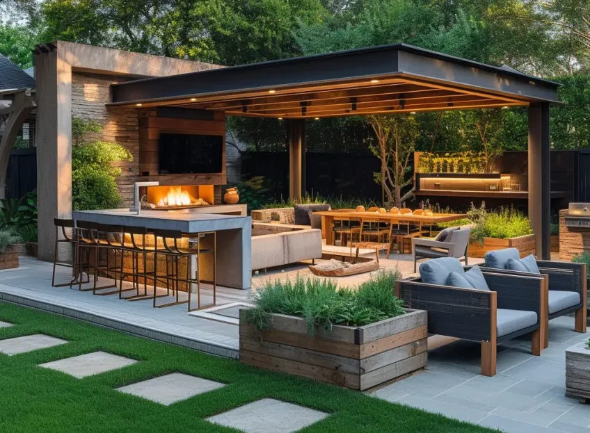 Designing an Outdoor Entertaining Space